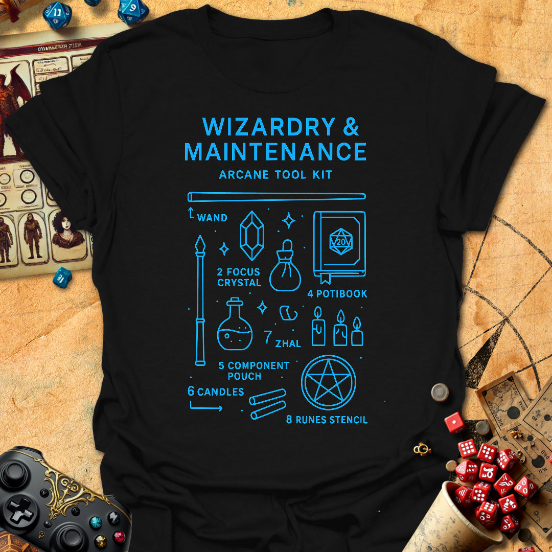 Wizardry & Maintenance Tee