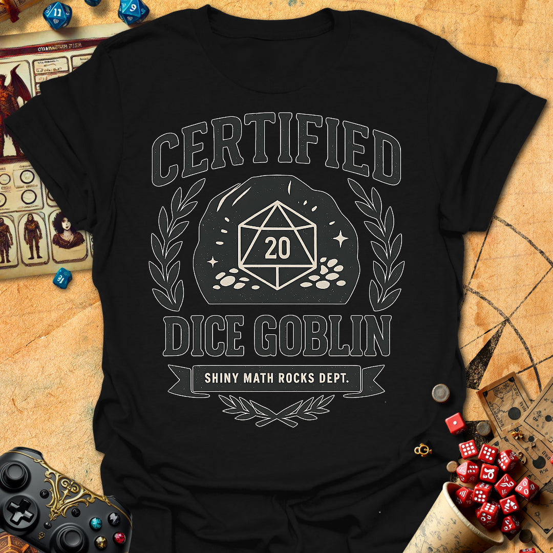 Certified Dice Goblin Tee