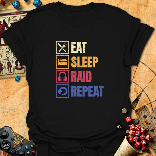 Eat Sleep Raid Tee