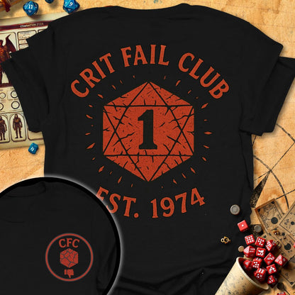Crit Fail Club Tee