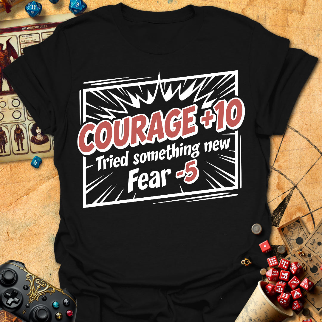 Courage +10 Tee