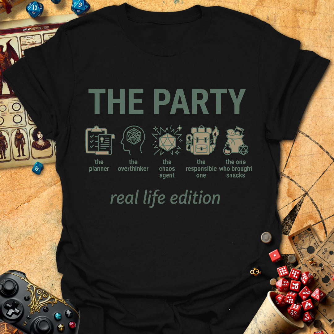 Party Real Life Edition Tee