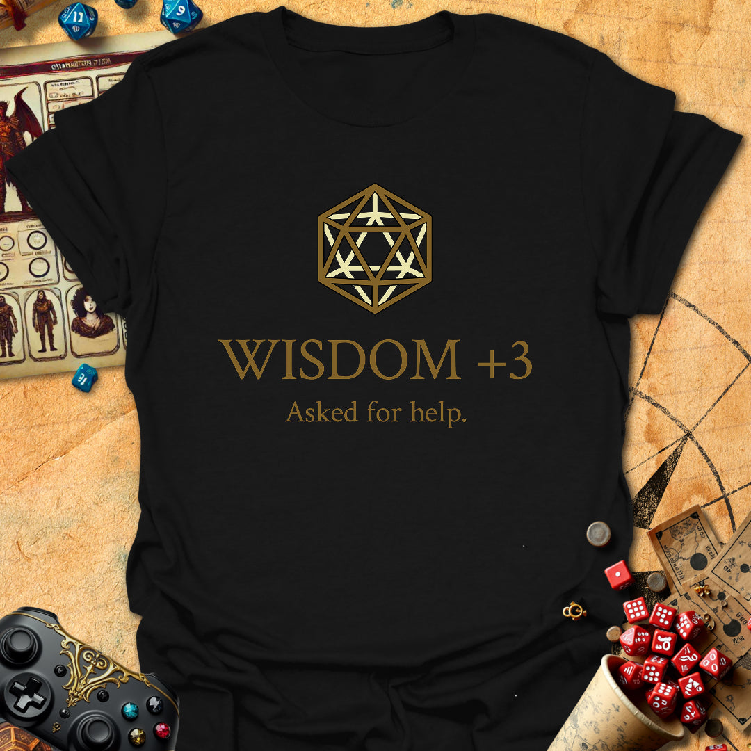 Wisdom +3 Tee