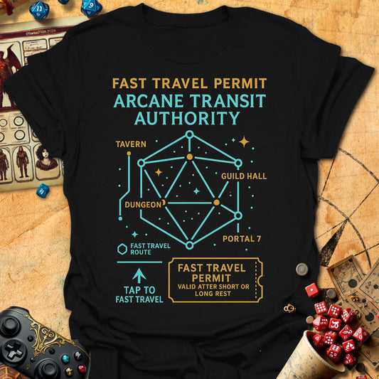 Fast Travel Permit Tee