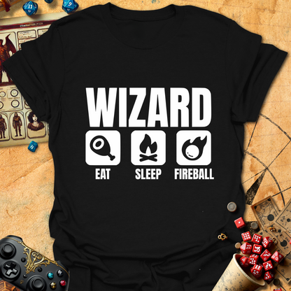 Eat Sleep Fireball Tee