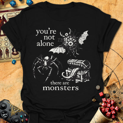 Not Alone Monsters Tee