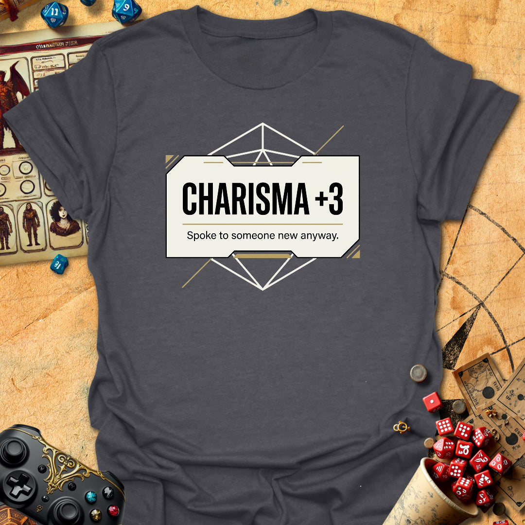 Charisma +3 Tee