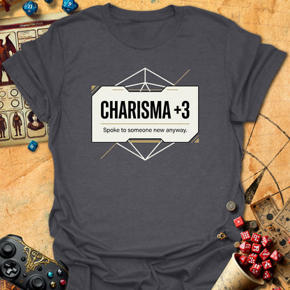 Charisma +3 Tee