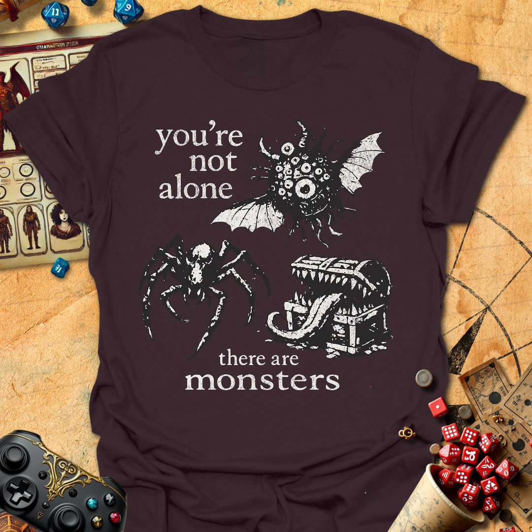 Not Alone Monsters Tee