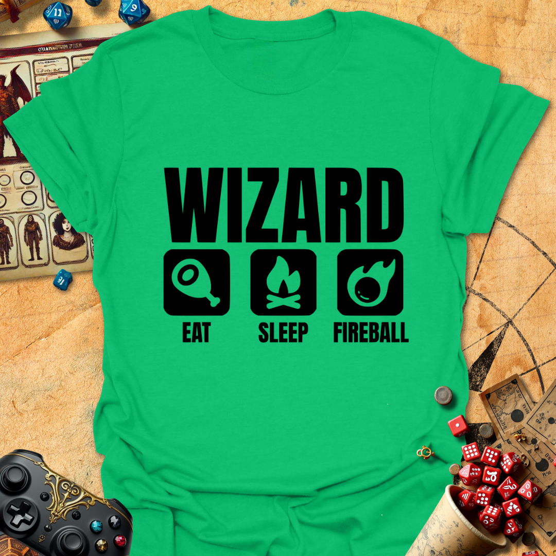 Eat Sleep Fireball Tee