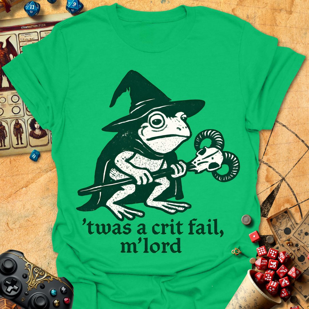 'twas a Crit Fail Tee