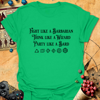Fight Think Party Tee