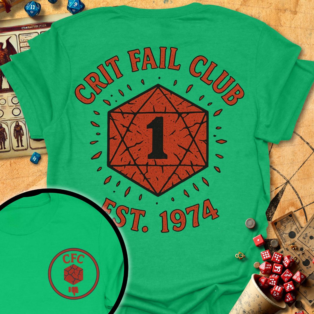Crit Fail Club Tee