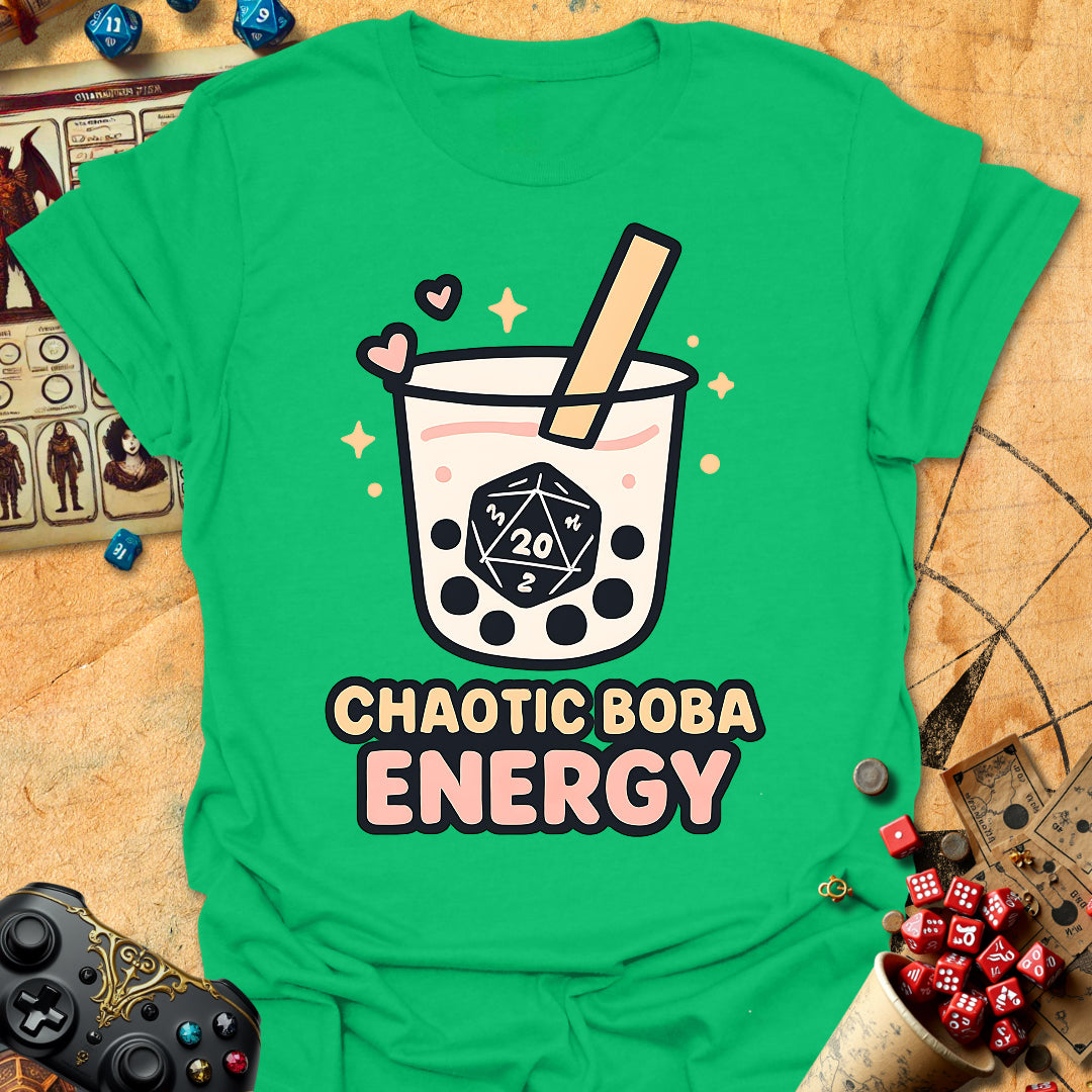 Chaotic Boba Energy Tee