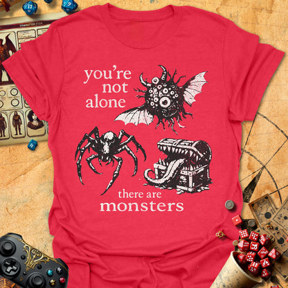 Not Alone Monsters Tee