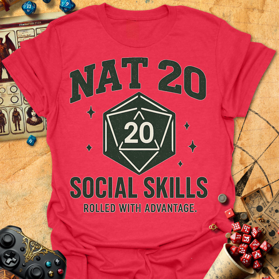 Nat 20 Social Tee