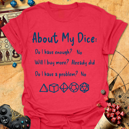 About My Dice Tee