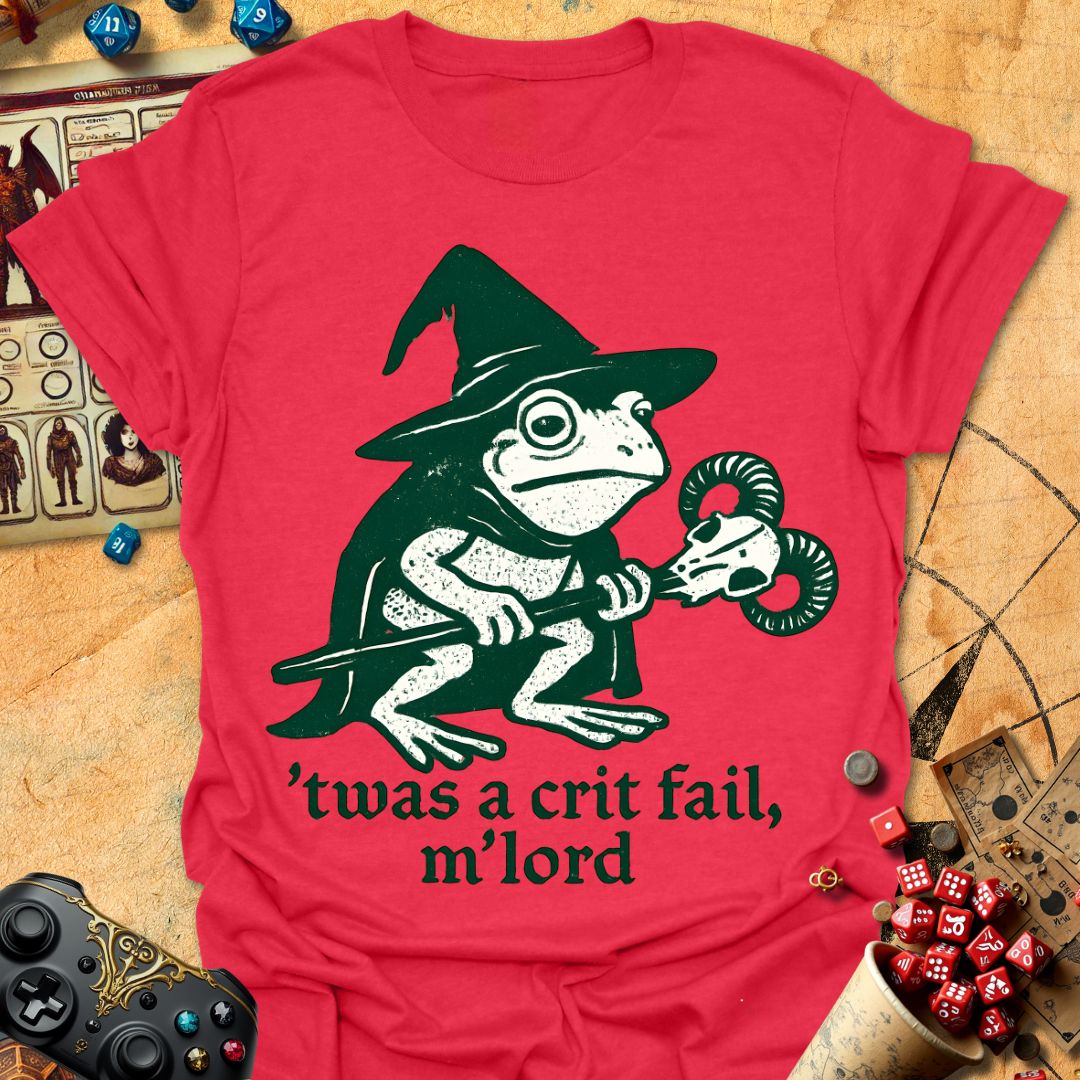 'twas a Crit Fail Tee