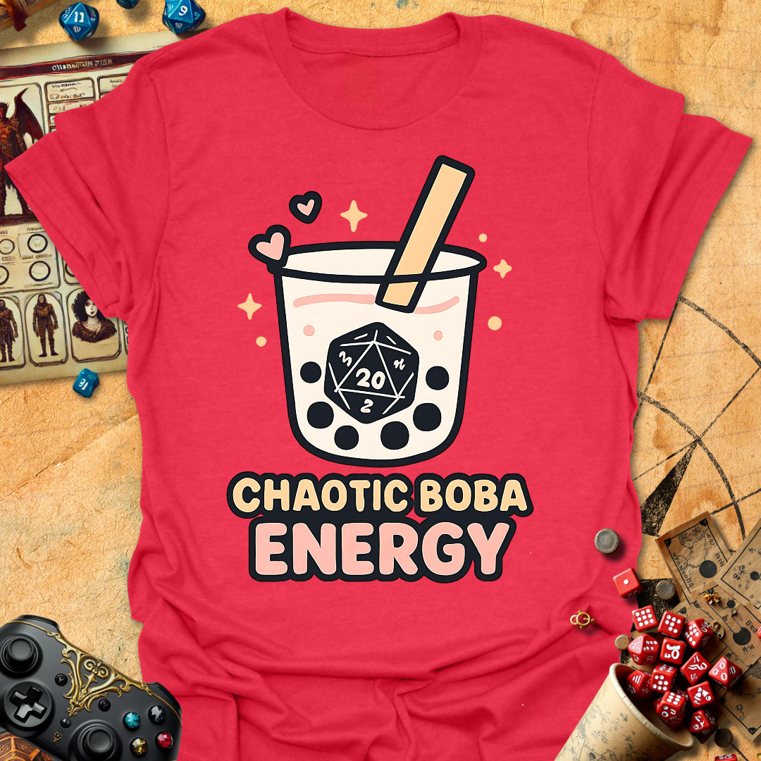 Chaotic Boba Energy Tee