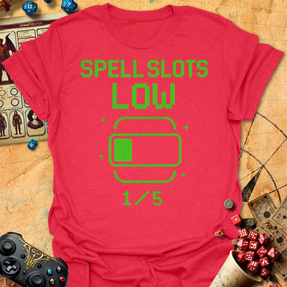 Spell Slots Low Tee