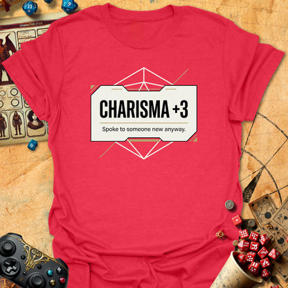 Charisma +3 Tee