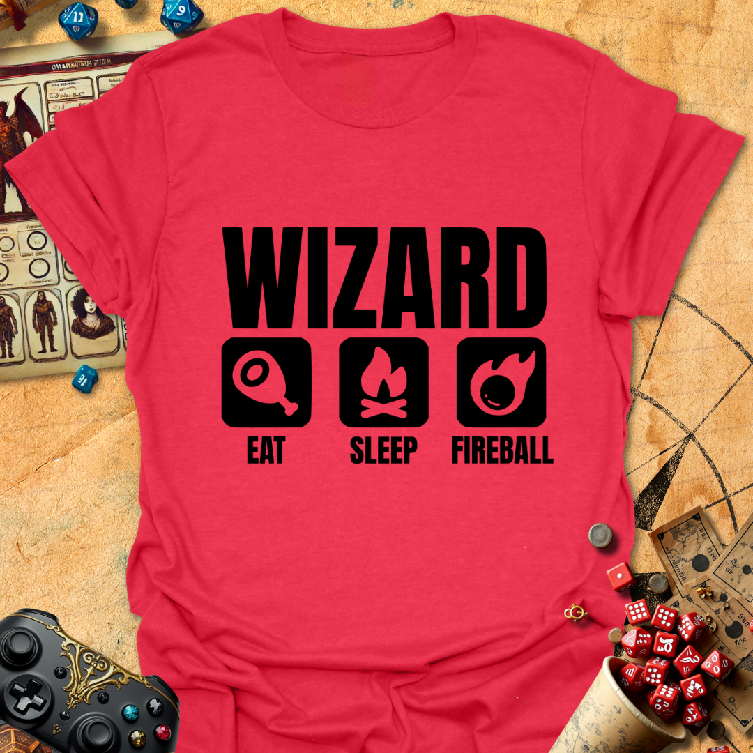 Eat Sleep Fireball Tee