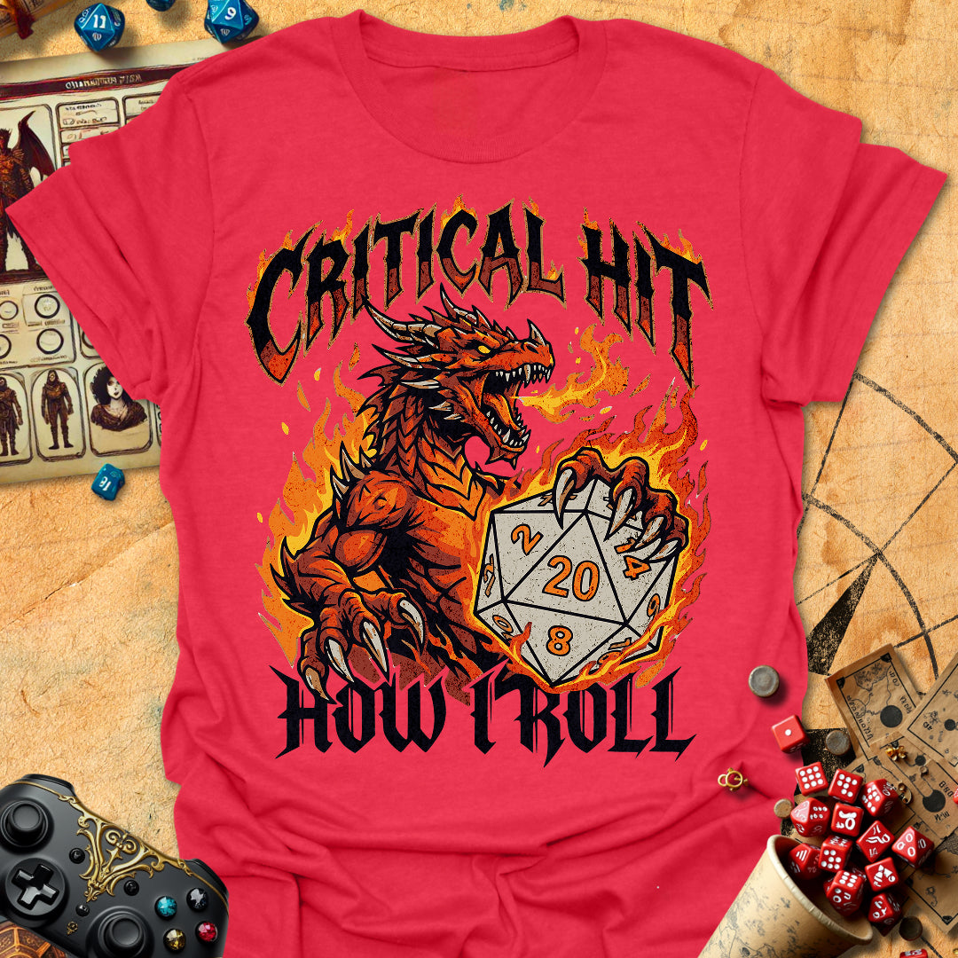 Critical Hit Dragon Tee