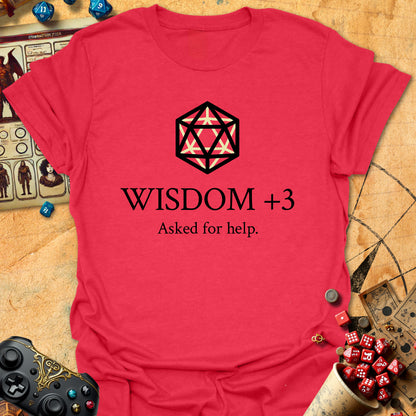 Wisdom +3 Tee