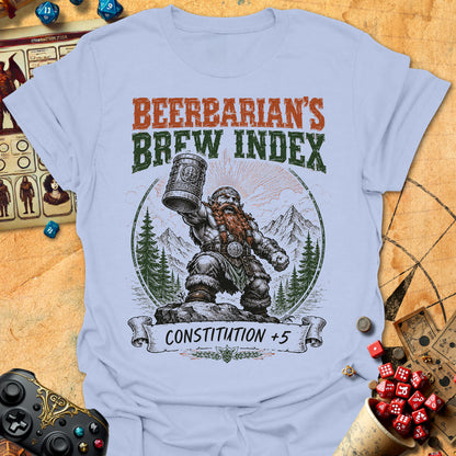 Beerbarian Brew Index Tee