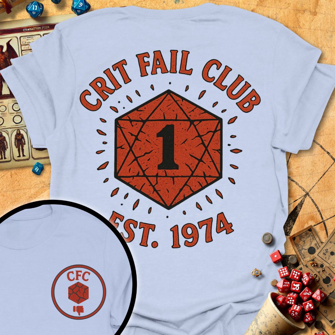 Crit Fail Club Tee