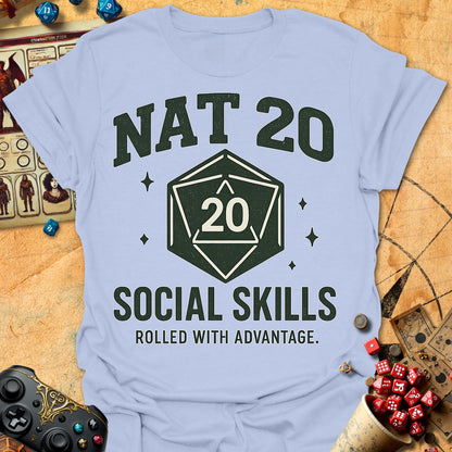 Nat 20 Social Tee