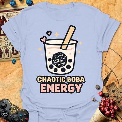 Chaotic Boba Energy Tee