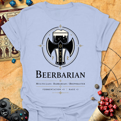 Beerbarian Stats Tee