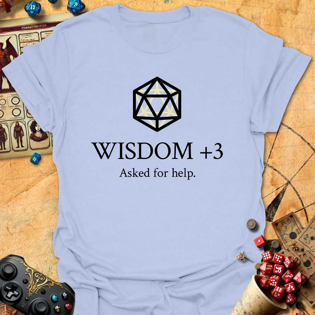 Wisdom +3 Tee