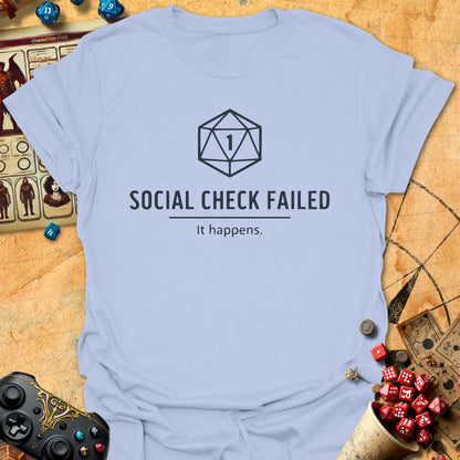 Social Check Fail Tee