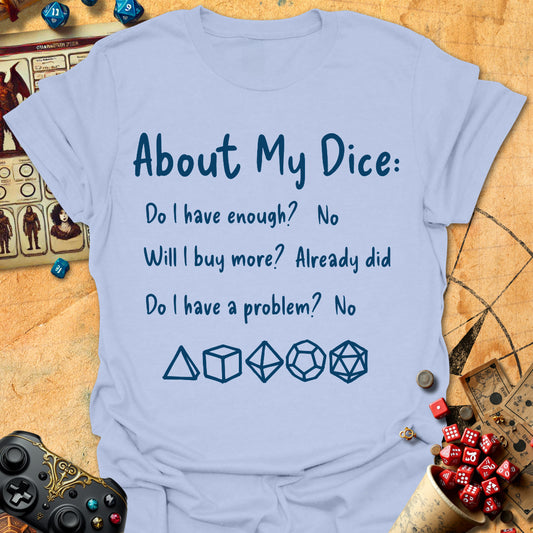 About My Dice Tee