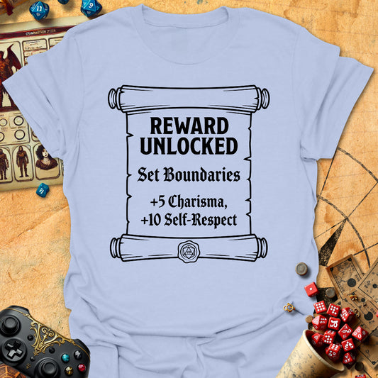 Reward Unlocked Scroll Tee