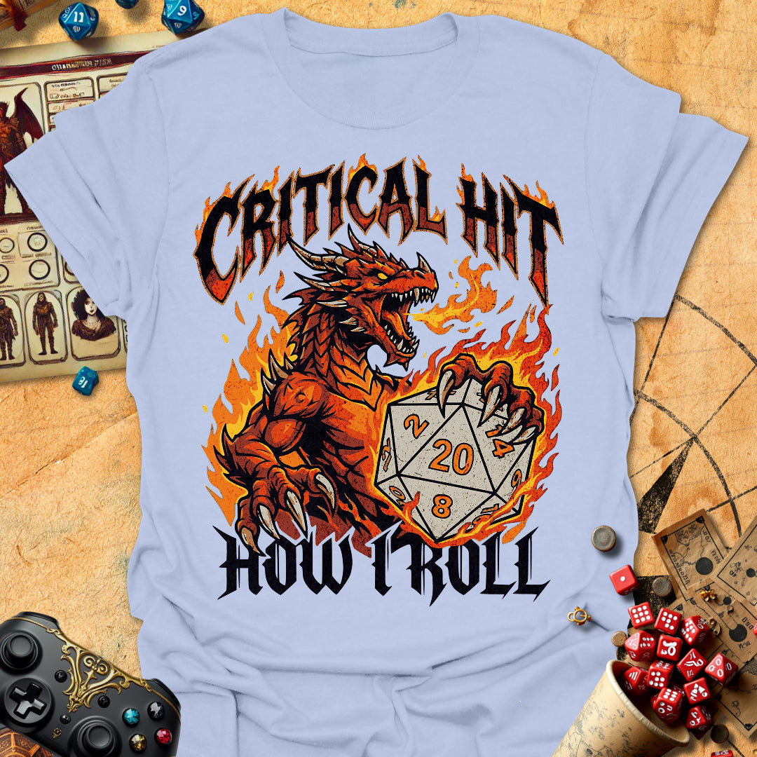 Critical Hit Dragon Tee