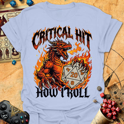 Critical Hit Dragon Tee