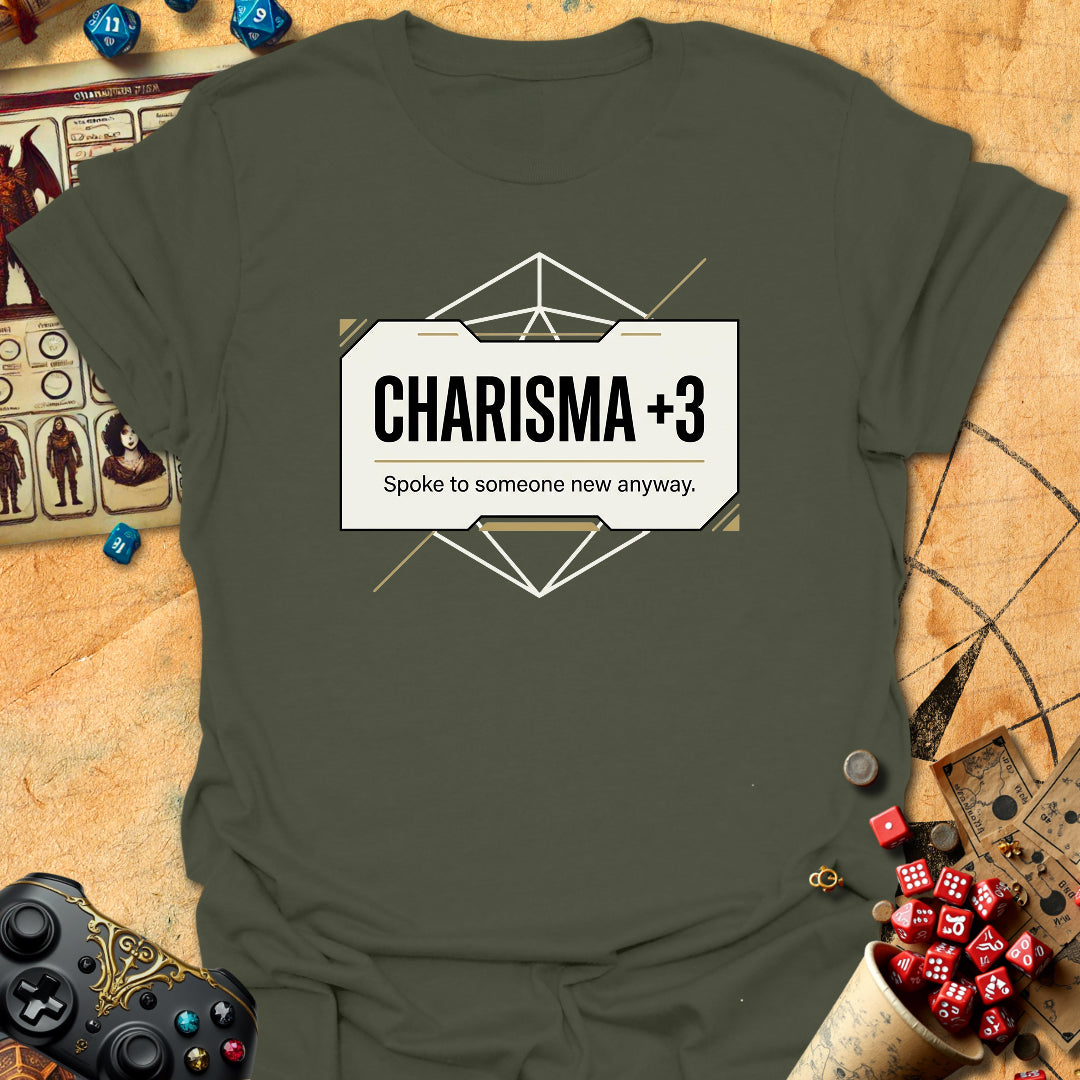 Charisma +3 Tee