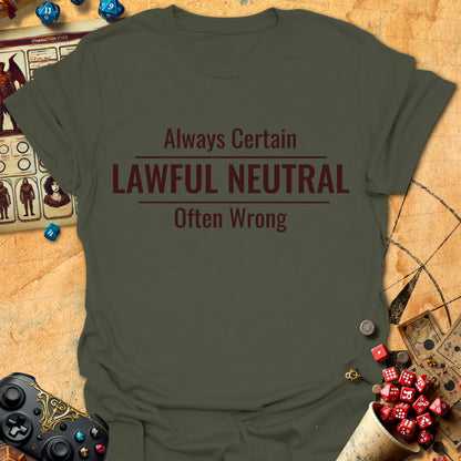 Lawful Neutral Tee