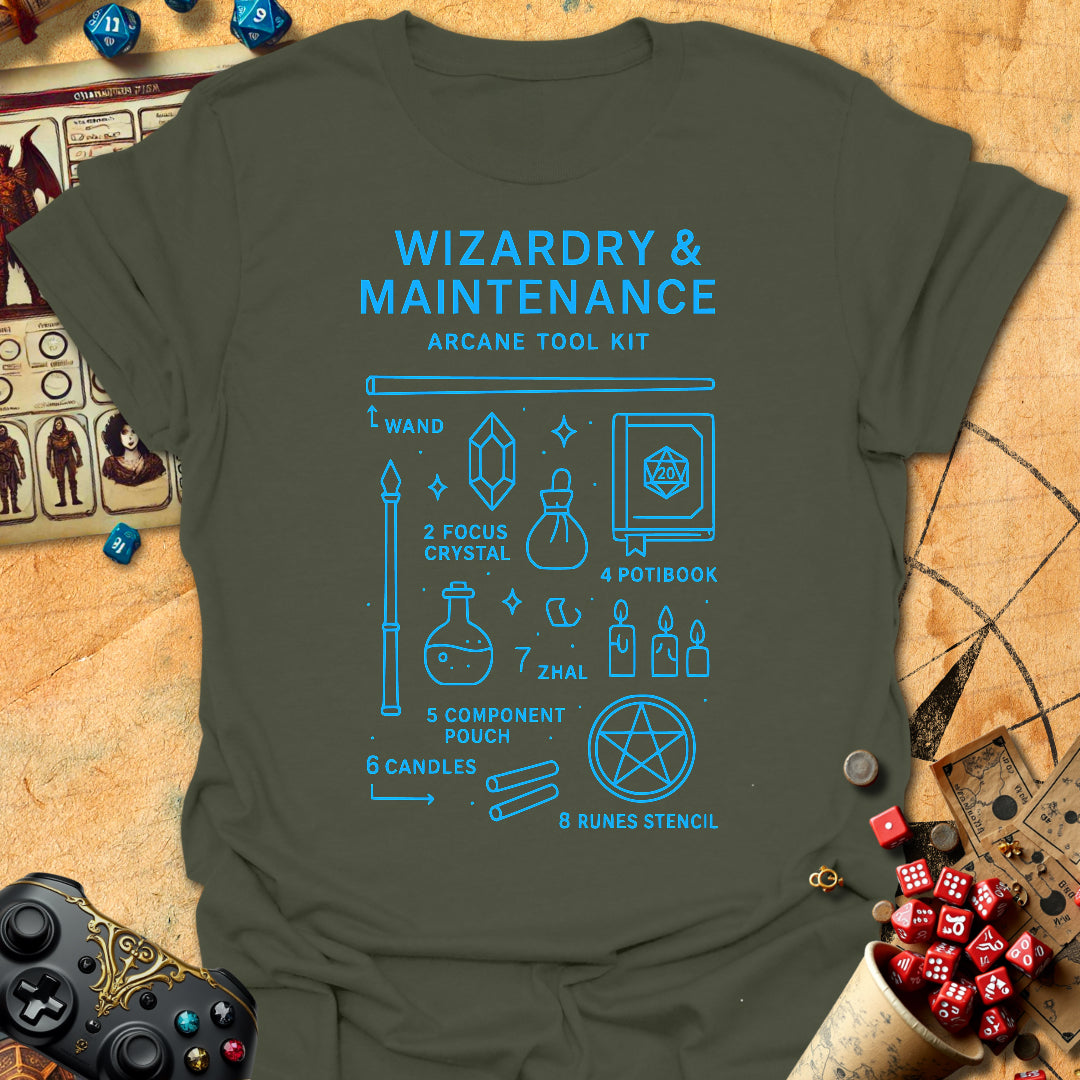 Wizardry & Maintenance Tee