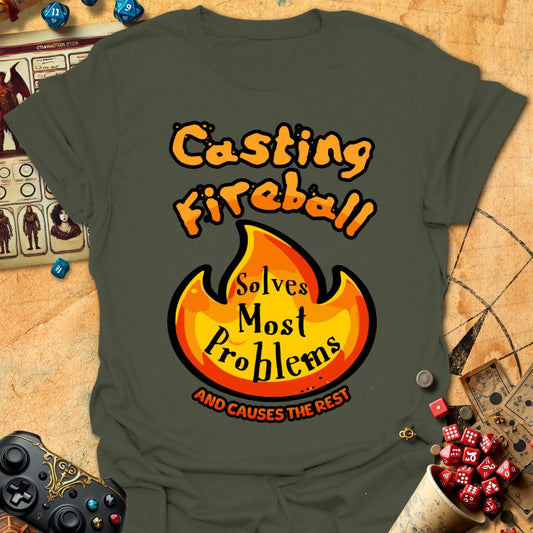 Casting fireball T-Shirt