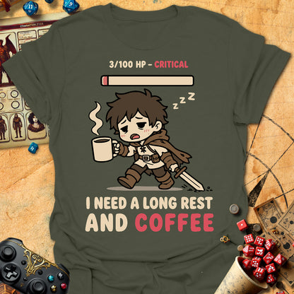HP Critical Need Coffee Tee