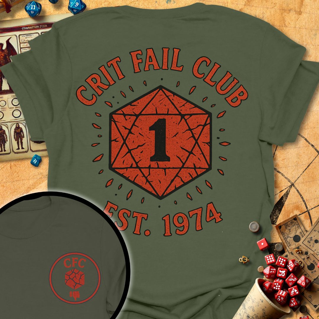 Crit Fail Club Tee
