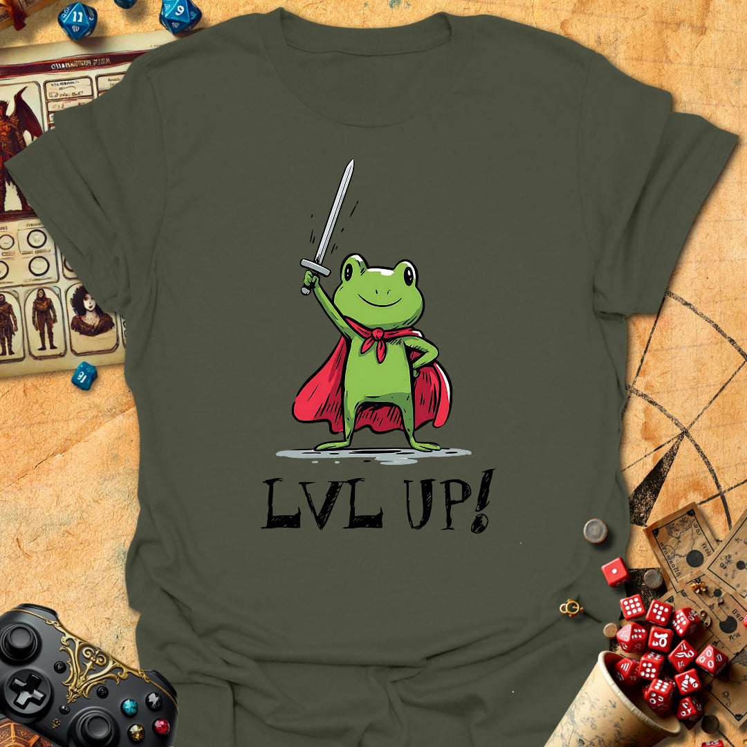 LVL Up Frog Tee