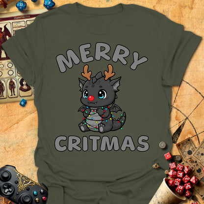 Merry Critmas Dragon Tee
