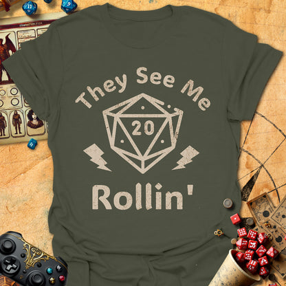 See Me Rollin' Tee