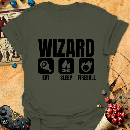 Eat Sleep Fireball Tee