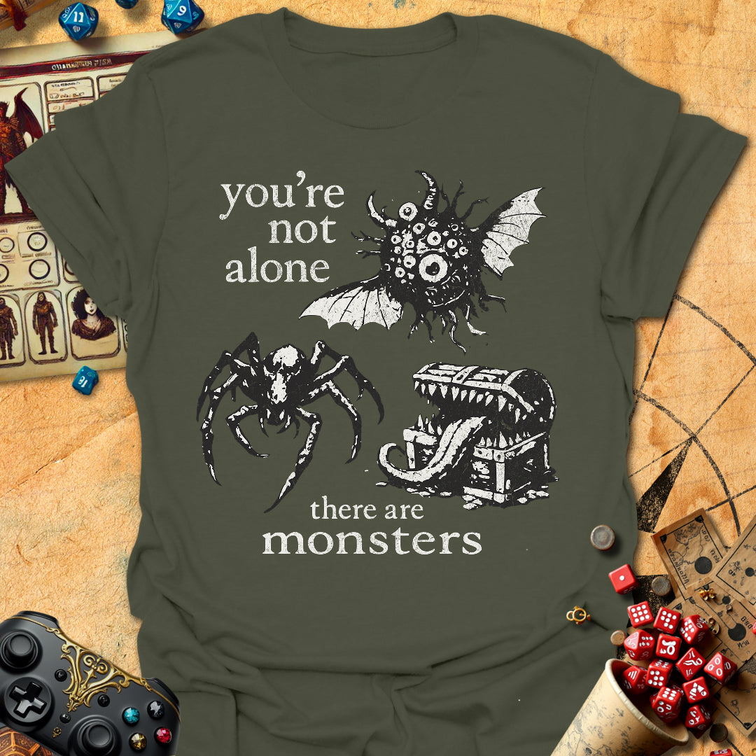 Not Alone Monsters Tee
